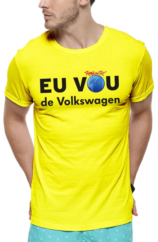 Camiseta Amarela Promocional